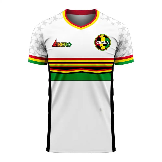 Ghana 2025-2026 Home Concept Football Kit (Libero) (ESSIEN 8)-SoccerKits Hub | Buy Soccer Jerseys Online